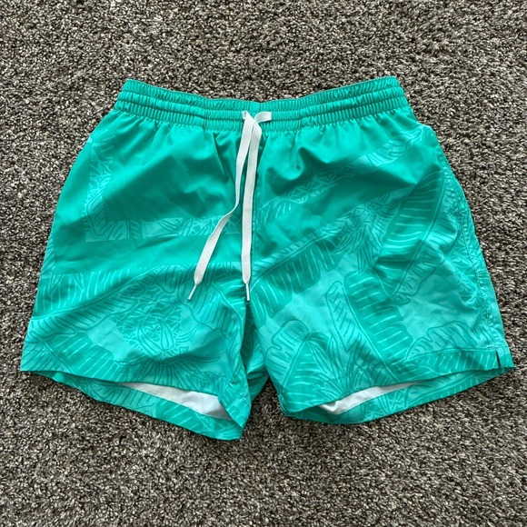 chubbies Other - Chubbies Men's M Teal Magic Print Swim Trunks